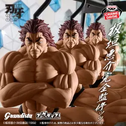 그래플러 바키 한마 유지로 그랜디스타 피그라이프 행거 피규어